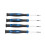Draper Draper TX-STAR 9 Piece Precision Screwdriver Set Torx T4-T20 2