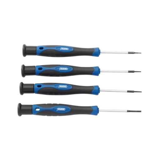Draper Draper TX-STAR 9 Piece Precision Screwdriver Set Torx T4-T20 1