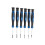Draper Draper TX-STAR 9 Piece Precision Screwdriver Set Torx T4-T20 3