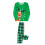 (6T, Green Kid) Pyjamas de Noël et bébés. 8