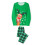 (L, Green Mom) Pyjamas de Noël et bébés. 8
