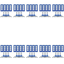 40X Side Brush Filter for Robovac G10 Hybrid Replacement Robot Vacuum Cleaner Part Accessories