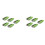 10Set Roller Brushes Replacement Parts Compatible for   I3 I3+ I6+ I7 I7+ E5 E6 Vacuum Cleaner Accessories 1