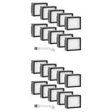 20-Pack HEPA-Filtervervanging voor   I&E-Serie E5 E6 E7 I3 I3+ I4 I6 I6+ I7 I7+ I8 I8+/ Robotstofzuigers