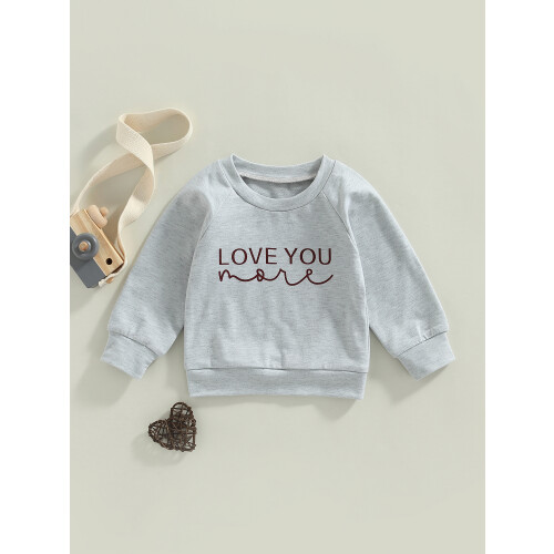 (3-4 Years, Gray) Sudaderas para bebés y otoño. 1