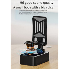 2X 3 In1 Mobile Phone Holder Portable Foldable Mobile Phone Holder with Speaker Mobile Phone Charging