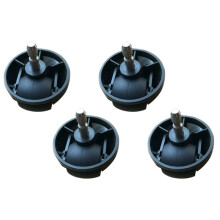 4X for I7 E5 E6 500 600 700 800 900 Front Wheel/Caster Assembly Vacuum Cleaner Parts