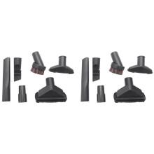 Universal Vacuum Cleaner Accessories Cleaning Kit Brush Nozzle Crevice Tool for 32mm& 35mm Standard Hose 12Pcs