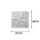 (Silver rectangular 80*60cm bag) Yeybong fireproof mat fireplace brazier outdoor lawn terrace barbecue fireproof mat silver rectangular protective mat 5