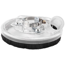2X Coperchio Della Copertura Antipolvere Adatto per Smerigliatrici Angolari A Mano 80-125mm Aspirapolvere Trasparente Coperchio Antipolvere per