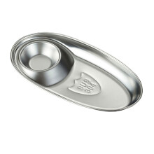 Modern Nonrust Steel Oval Serving Dish For-True Color M
