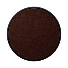 Lot de 8 sous-verres en Silicone résistants-Silicone noir marron