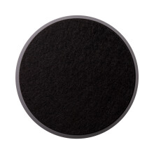 Ensemble de sous-verres à boissons en-Silicone gris noir