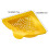 Space Saving Filter Tray Suction Cup Strainer Basket-OW 2