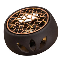 Ceramic Teapots Kettles Base Quiet Design Natural-A pad