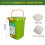 Additional Large 20L Humus Container for Kitchen Waste Efficient 3
