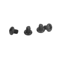4 pièces vis pour plaque d'immatriculation en acier inoxydable M5-0.8x6M3/MY