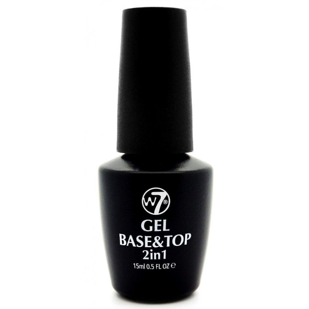 W7 Angel Manicure Gel 2 In 1 Base & Top Coat 15Ml
