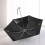 Folding Windproof UV Mini Umbrella 94x55cm Black, Light 300g 4