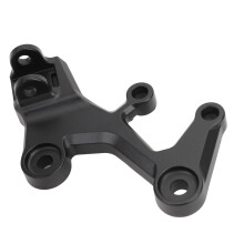 Vorderer Fußrastenträger aus Aluminium Schwarz 400 z400