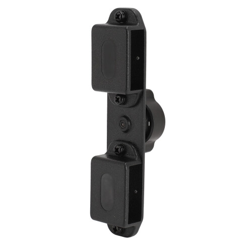 Handheld Car Radio Vent Mount ABS Black Quick Release Ball Head 17mm 2