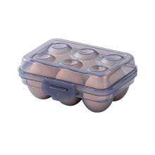 Multifunctional Eggs Holder Clear Plastic-Transparent Blue 6