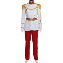 (XXL) Prinz Charming Kostüm für Herren – Jacke & Hose Königliches Outfit