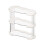 Multilayer Cup Organizers Rack Sturdy Plastic-Three-Layer 2 1
