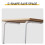 Adjustable Height Mobile Rolling Computer PC Laptop Over Bed Desk Overbed Desk 2