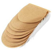 300 STKS Thee Filter Zakken, Wegwerp Thee Filter Zakken Papieren Thee-Ei Trekkoord Lege Theezakjes voor Losse Thee en Koffie