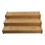 3-Tier Non-Expandable Bamboo Spice Rack Step Shelf Cabinet Organizer 1