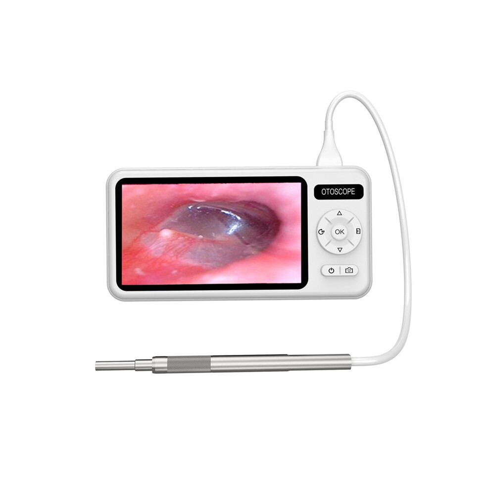 Digital Otoscope, In-Ear Camera, Earwax Removal Tool, Visual Ear Spoon Supports Photo Snapshots Ear Cleaner