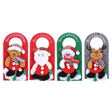 Hanging Door Decoration Nonwoven Door Decoration Cartoon Mall Christmas