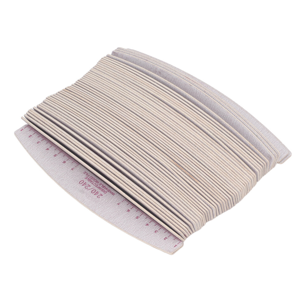 240 Grit Nail Gel Removal Files 50 Pack