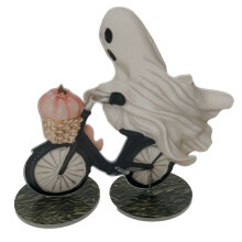 Halloween Decoration and Pumpkin Bicycle Interesting Home Decorative Ornaments HalloweenGift