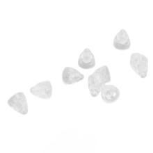 10 Stück Silikon-Offene Belüftete Klanghilfen Domes für Minifit Ohrstöpsel 8 mm Wiederverwendbar