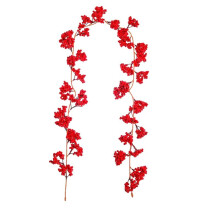 Kerstmis Gesimuleerde Bessenwijnstok Plant DIY Hangende Kerstboom Huisdecoratie Bruiloftsdecoraties B