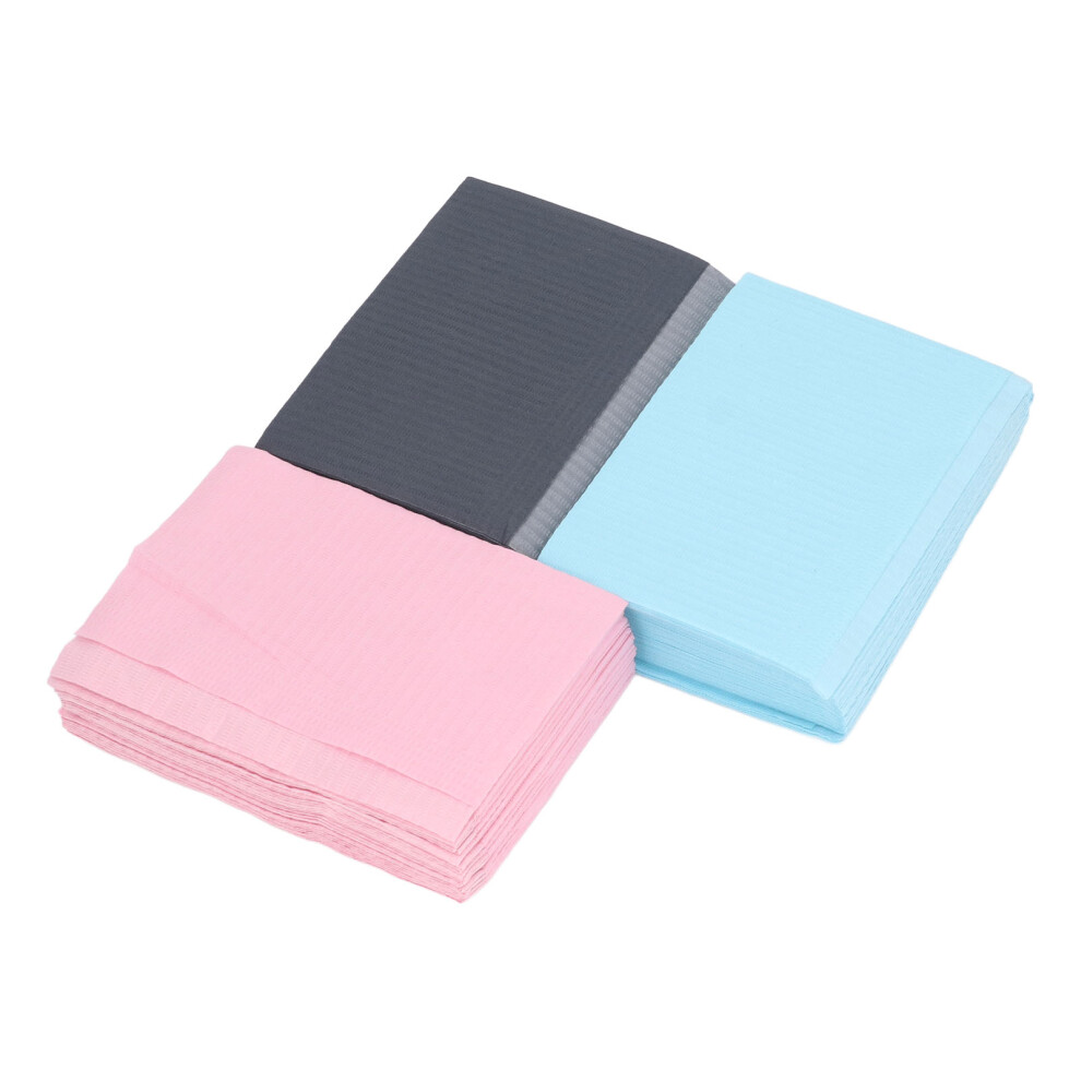 Disposable Nail Art Mats 60pcs for Manicure Black Pink Blue Table Cover Sheet