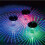 4PCS Solar Floating Pool Light, Waterproof LED Color Changing Solar Pond Lights Water Floating Lights 10