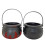 Flame Bucket Halloween Children'S Stage Performance Props Witch Game Black Jar 5