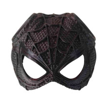 Cat Bat Mask Halloween Accessories Cosplay Costume Accessory Spider Web Cat Mask Cat Headwear Headset Pet Toys,Black-Red