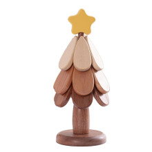 Coussin Isolant pour Sapin de Noël en Bois Massif pour Table à Manger, Anti-Brûlure, Dessous de Plat, Décoration de la Maison, Cadeau Étoile