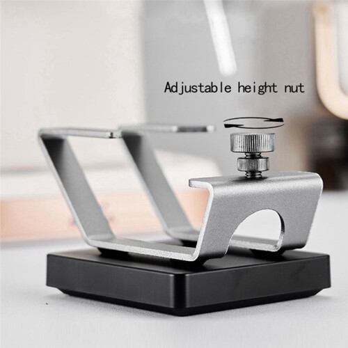 Black Coffee Electronic Scale Weighing Support Frame Italian Coffee Machine Handle Support Electronic Scale Support 2