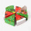 Christmas Tree Form Candy Box DIY Kex Snack Bakning Förpackningslåda Barnpresent Grön 7