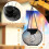 2PCS Outdoor Solar Lanterns Light Hanging Solar Lights Decorative LED Lighting Metal Waterproof Tree Light 7