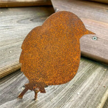 Vogel-Ornamente Aus Metall, Eisenkunsthandwerk, Vogelform, Kunst, Silhouette, Skulptur, Heimdekoration, Gartenzaun-Dekoration für Den Außenbereich