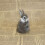 Cute Imitation Rabbit Bunny Window Decoration Artificial Statue Dining Table Decoration in Easter Restaurant C 5