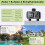 2-Way Programmable Watering Timer for Greenhouse, Lawn Automatic Hose Tap Irrigation System with Drip Controller Valve B 4
