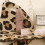 Leopard Print Bow Wall Shelf Decorative Hanging Jewelry Rack Wall Storage Rack 4