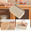 Portable Bento Box with Tableware,Double-Layer Microwave Safe Lunch Box,Leak Proof Food Container for Students 5